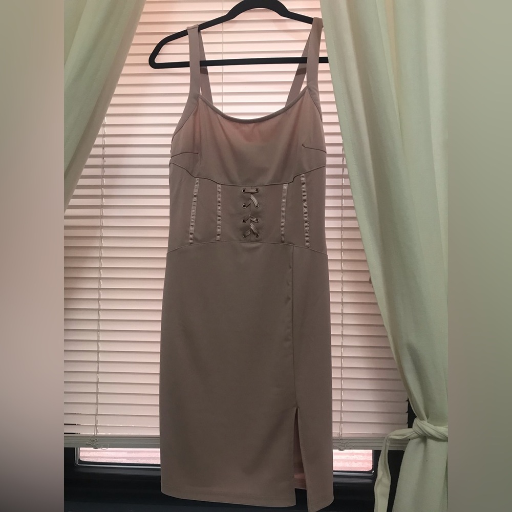 Beautiful Bodycon Peach Dress